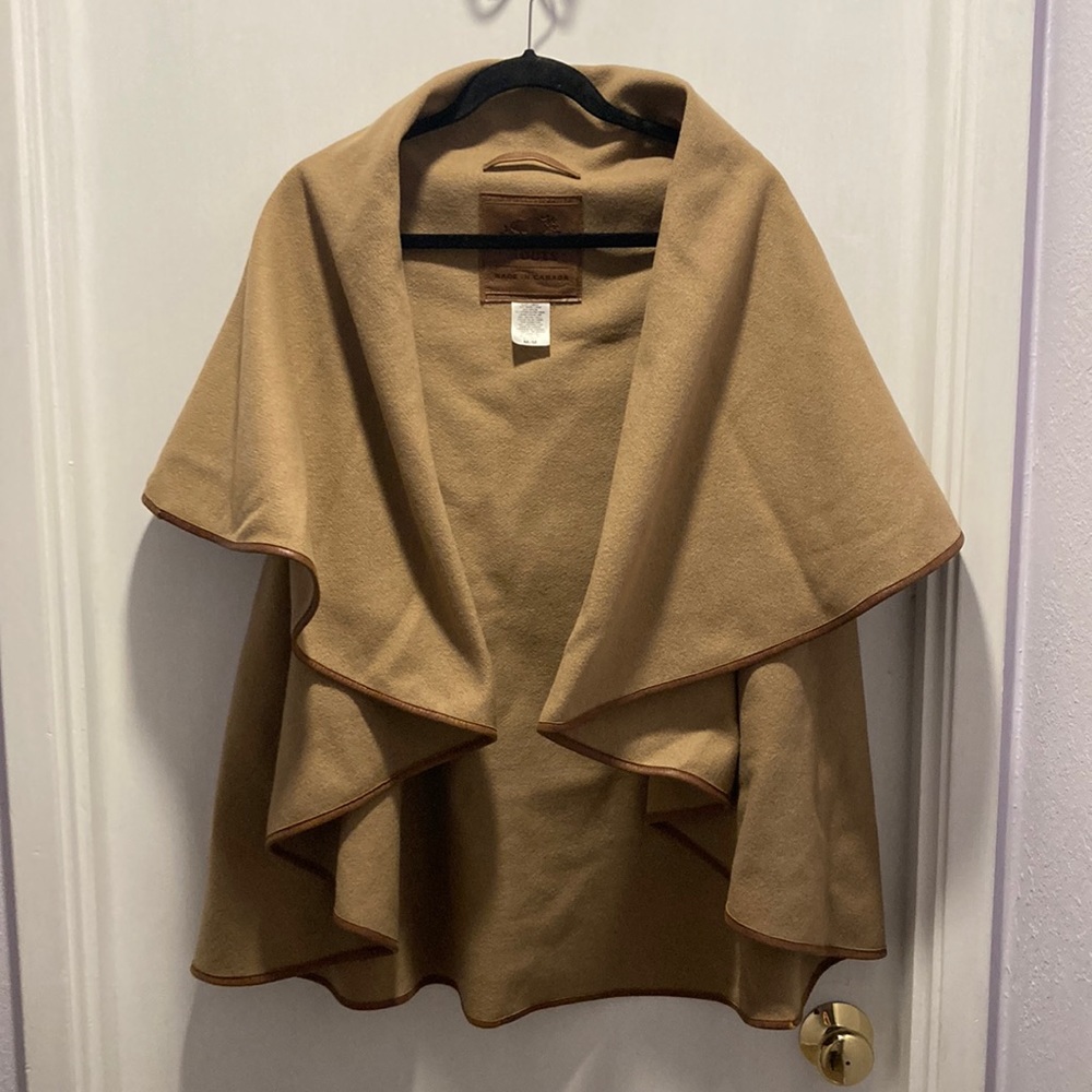 Wool cape